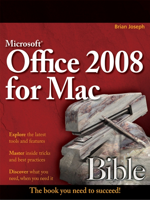 Title details for Microsoft Office 2008 for Mac Bible by Sherry Kinkoph Gunter - Available